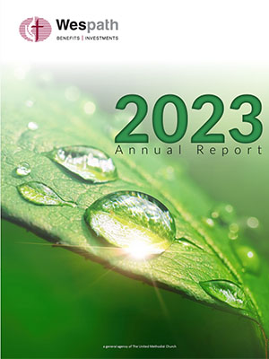 Wespath's 2023 Annual Report cover image