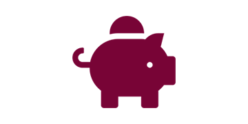 Piggy Bank-Red Icon