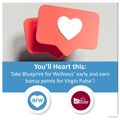 Blueprint for Wellness postcard image