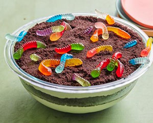 photo of dirt cake