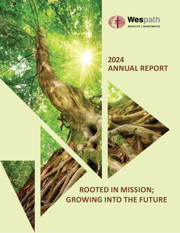 Wespath's 2024 Annual Report cover image