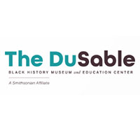 the logo for the DuSable Museum