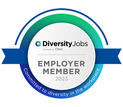 Diversity Jobs Employer Member 2023 graphic