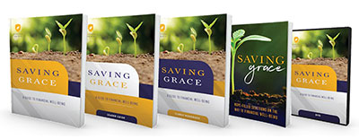 photo of the Saving Grace books