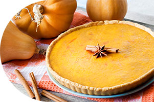photo of pumpkin pie