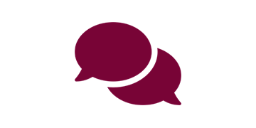 Chat bubbles icon