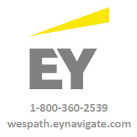 EY navigate logo and web address