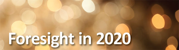 Foresight in 2020 article header graphic