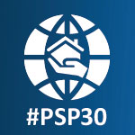 PSP 30 Years logo