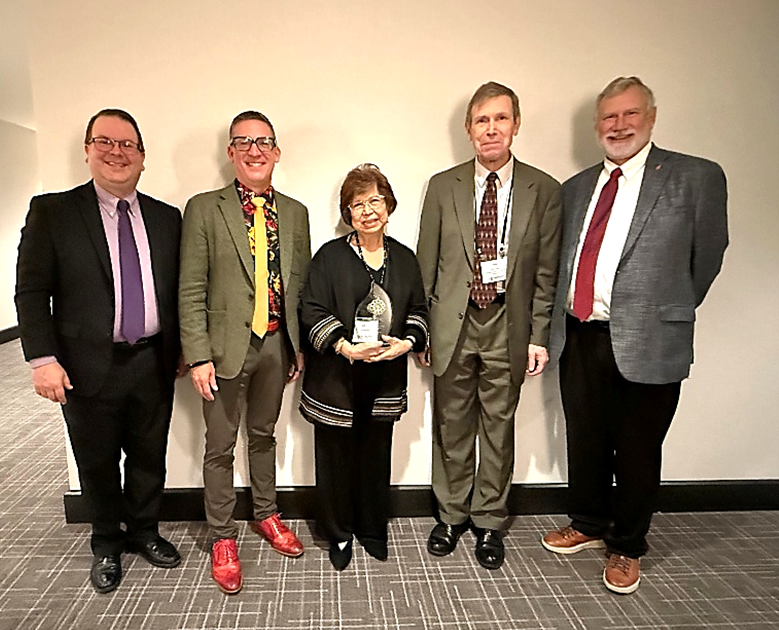 Charles L Calkins Award recipient Liz Mariano